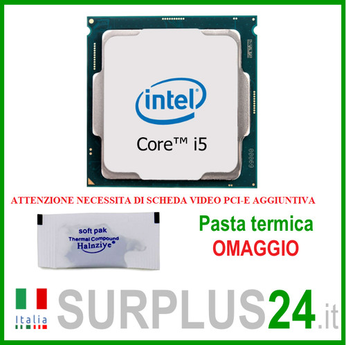 Cpu intel core 9400f - intel, srf6m