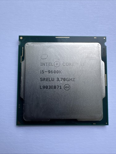 Cpu intel core 9600k - cpu,