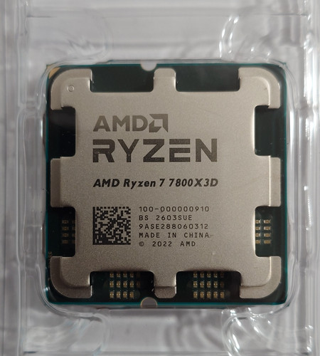 Amd ryzen 7800x3d core - amd, 8-core