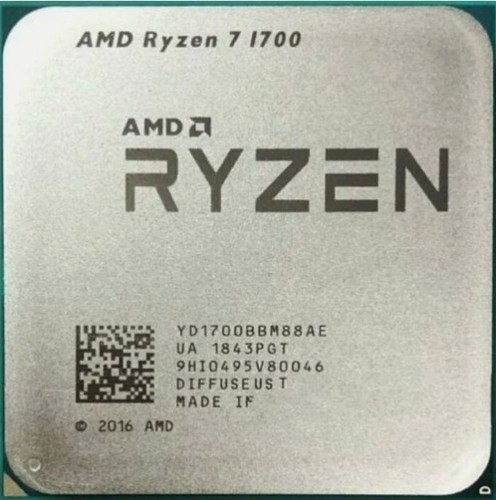 Amd cpu ryzen 1700 - amd, 7