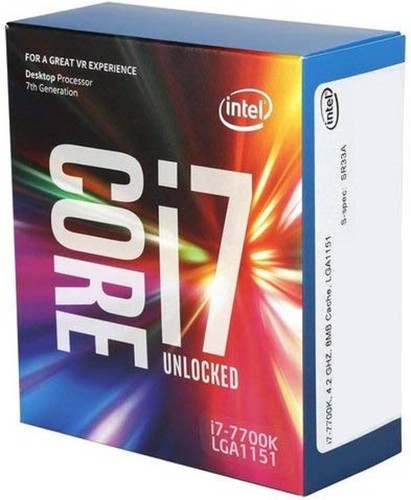 Cpu intel core 7700k - core, i7