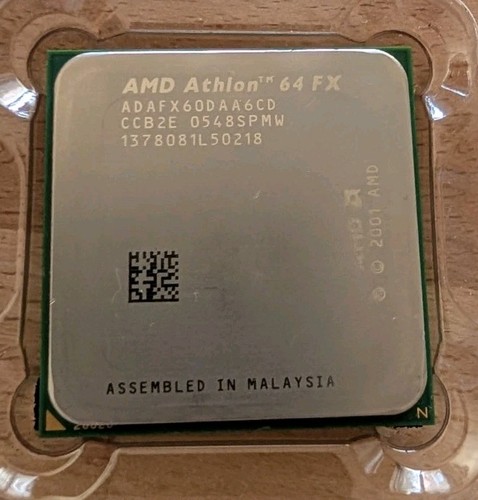 Amd athlon cpu socket - amd, fx-60