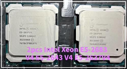 2pcs intel xeon 2683 v4 - 2pcs, e5-2683