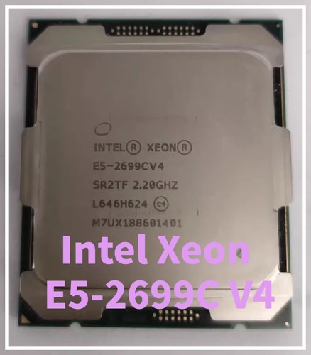 Intel xeon 2699c - v4, sr2tf