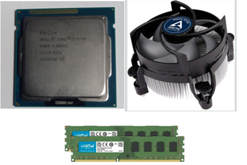 Combo cpu 3770 40 ghz - cpu,